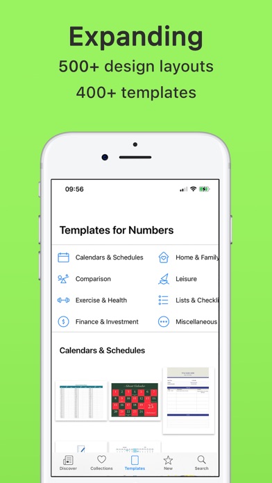Templates for Numbers - DesiGN screenshot 4