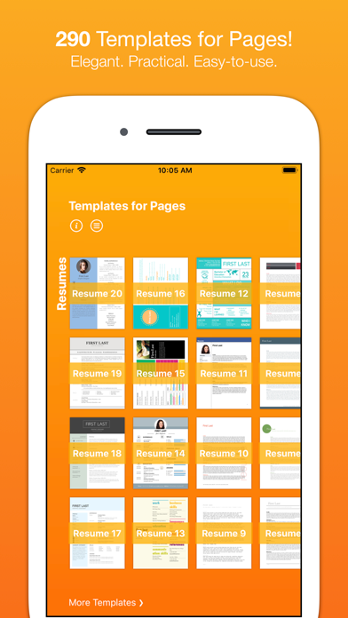 Templates for Pages (Nobody) screenshot 5