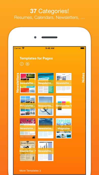 Templates for Pages (Nobody) screenshot 4