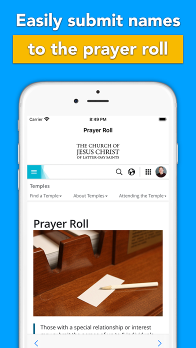 Temple Appointment Scheduling screenshot 2