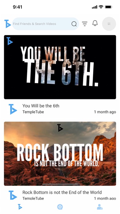TempleTube: Uplifting Videos screenshot 1