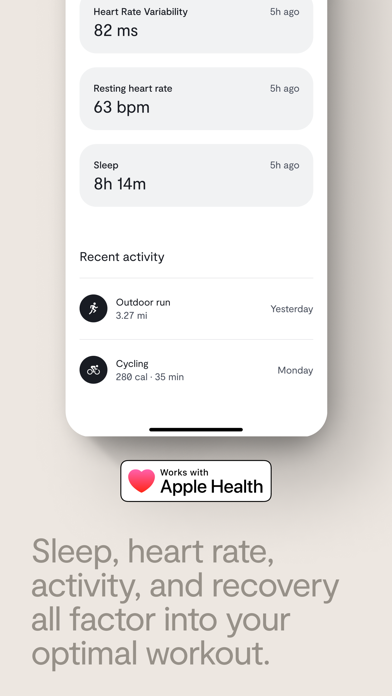 Tempo: Home Workout & Fitness screenshot 4