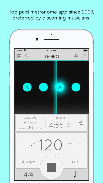 Tempo - Metronome with Setlist screenshot 5