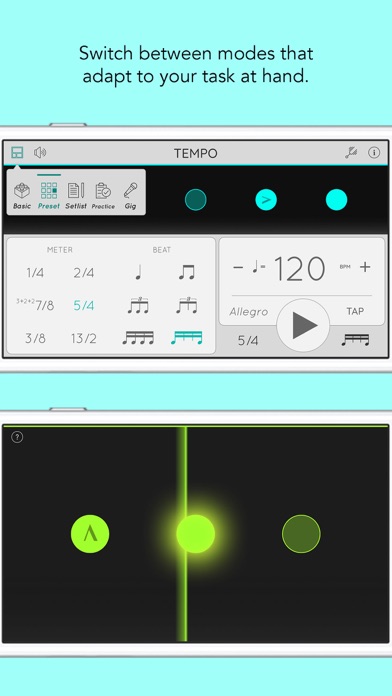 Tempo - Metronome with Setlist screenshot 4