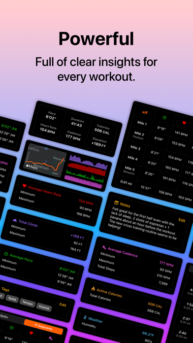 Tempo: Run Log & Insights screenshot 9