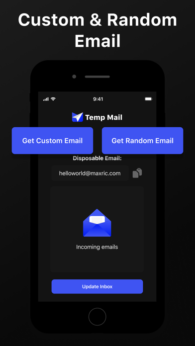 Temporary Mail: Temp Email screenshot 3