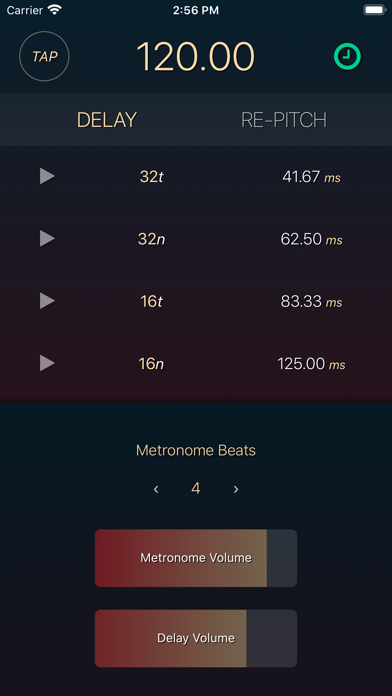 Tempus - Delay Calculator screenshot 4