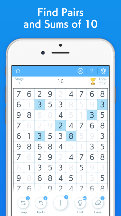 Ten Match - IQ Number Puzzle screenshot 5