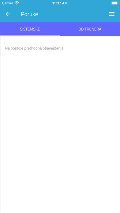 TEND TRENING CENTAR screenshot 1