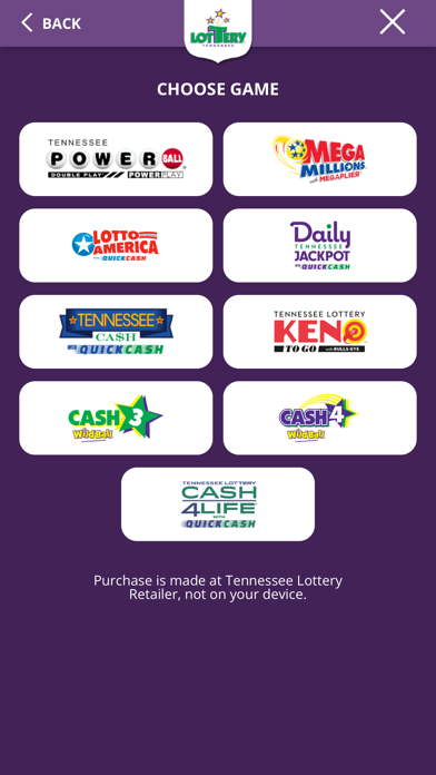 Tennessee Lottery Official App screenshot 4