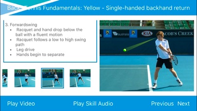Tennis Australia Technique App screenshot 1