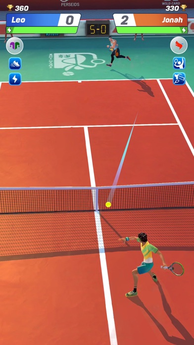 Tennis Clash：Sports Stars Game screenshot 2