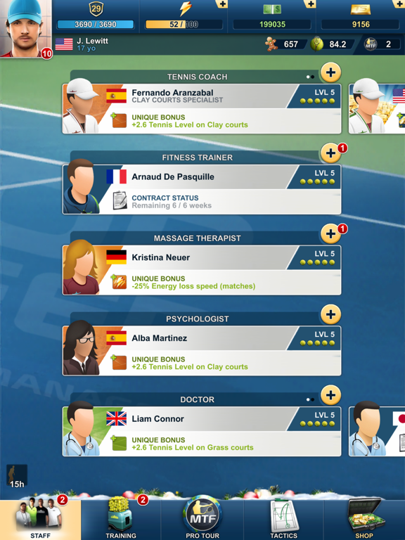 Tennis Manager 2026 - TOP SEED screenshot 2