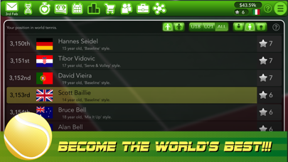 Tennis Superstar screenshot 1
