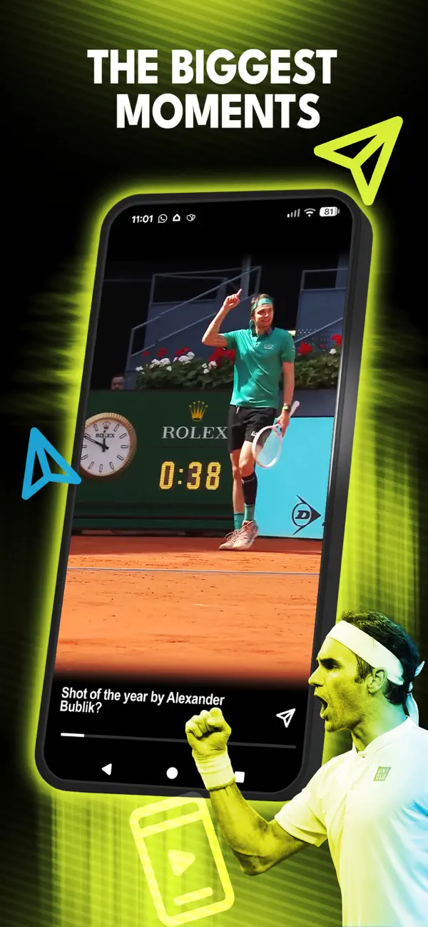 Tennis TV - Live Streaming screenshot 1