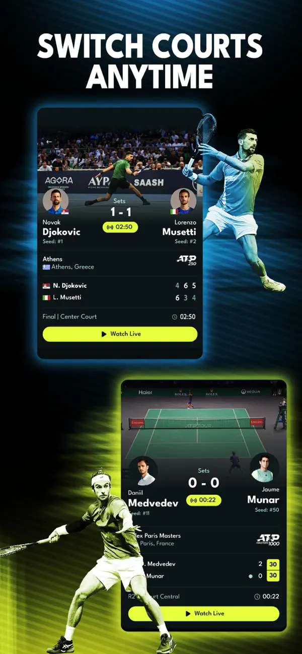 Tennis TV - Live Streaming screenshot 4