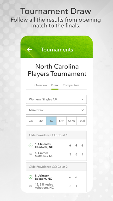 Tenniscores screenshot 1