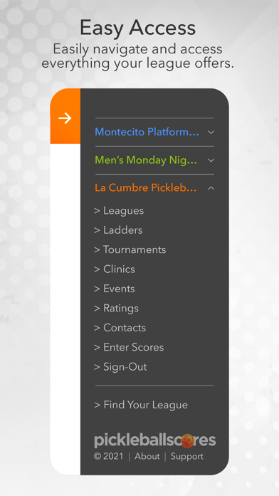 Tenniscores screenshot 2