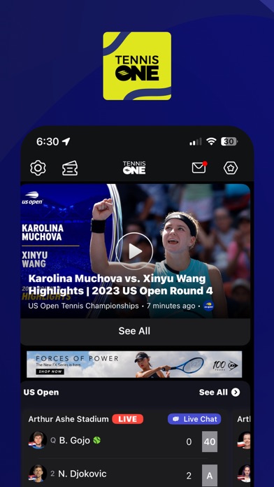 TennisONE - Tennis Live Scores screenshot 7