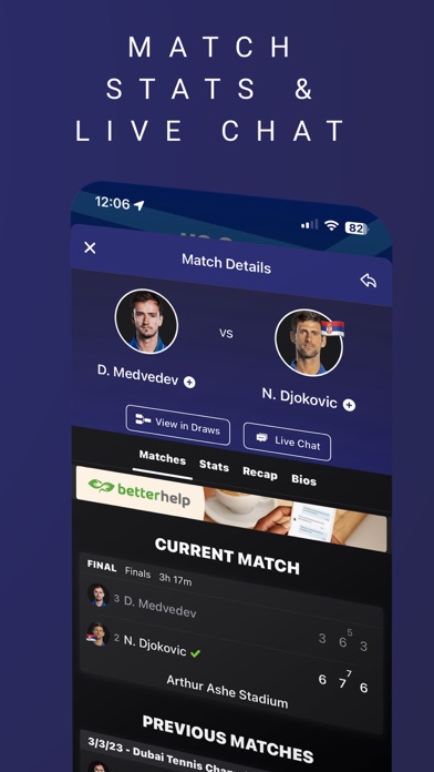 TennisONE - Tennis Live Scores screenshot 4