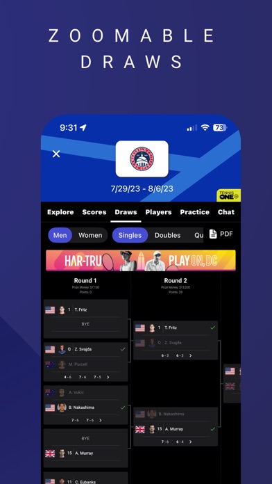 TennisONE - Tennis Live Scores screenshot 5