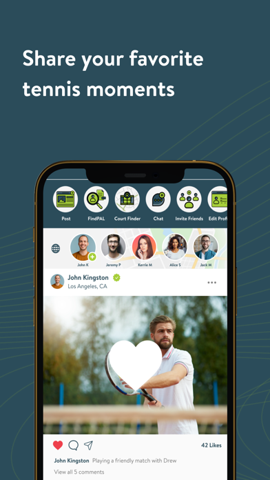 TennisPAL: Find Players Nearby screenshot 2