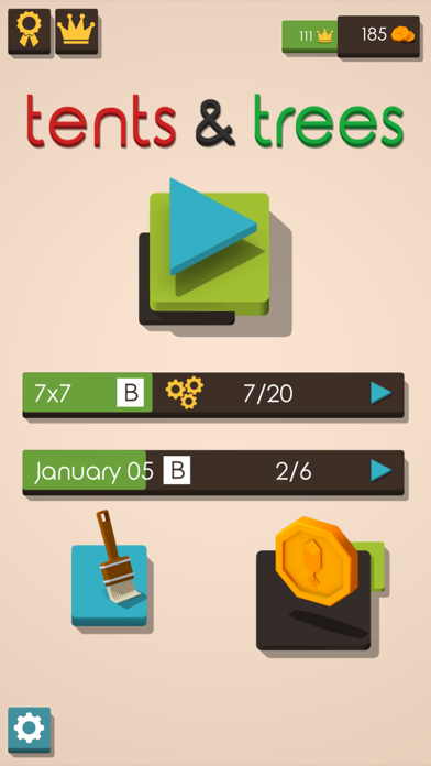 Tents and Trees Puzzles screenshot 1