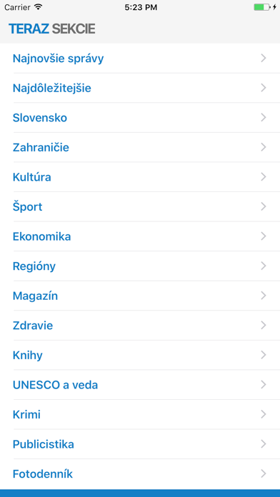 TERAZ screenshot 2