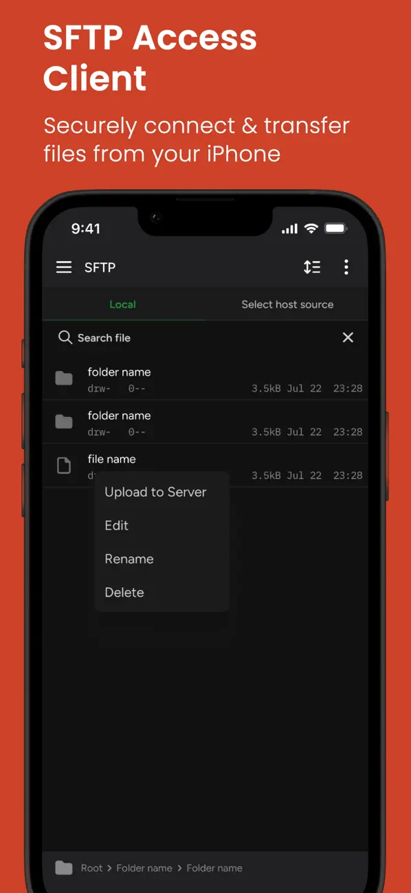 Terminal - SFTP & SSH Client screenshot 2