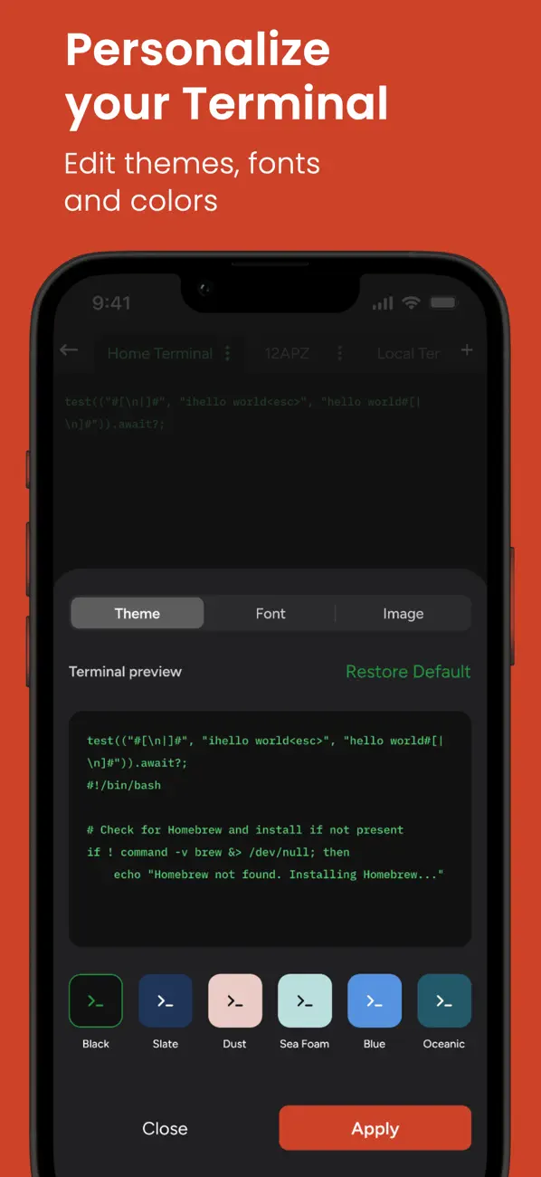 Terminal - SFTP & SSH Client screenshot 3