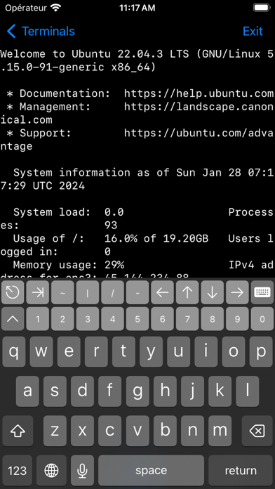 Terminal# screenshot 5