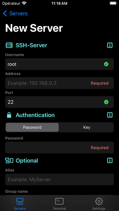 Terminal# screenshot 2