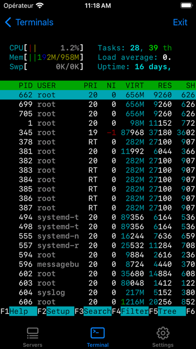 Terminal# screenshot 4