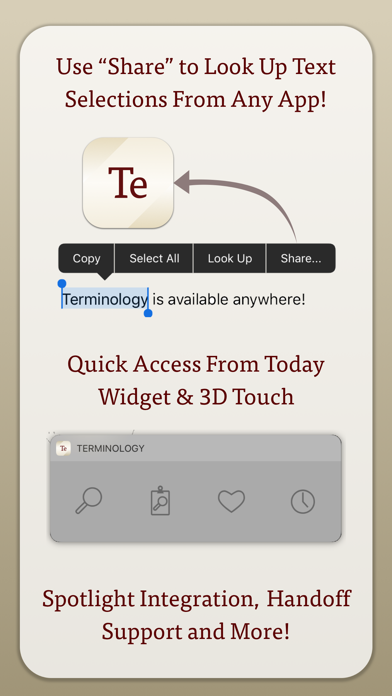 Terminology screenshot 1