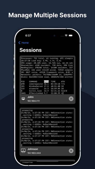 Terminux: SSH Client screenshot 4
