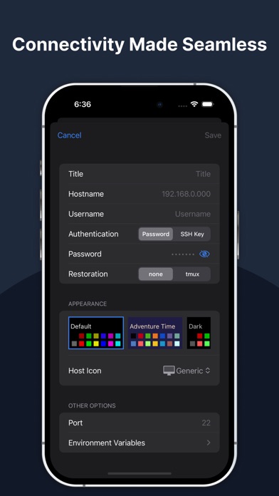Terminux: SSH Client screenshot 3
