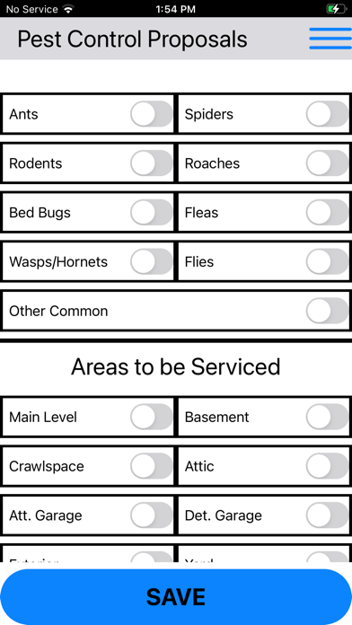 Termite & Pest Proposals screenshot 1