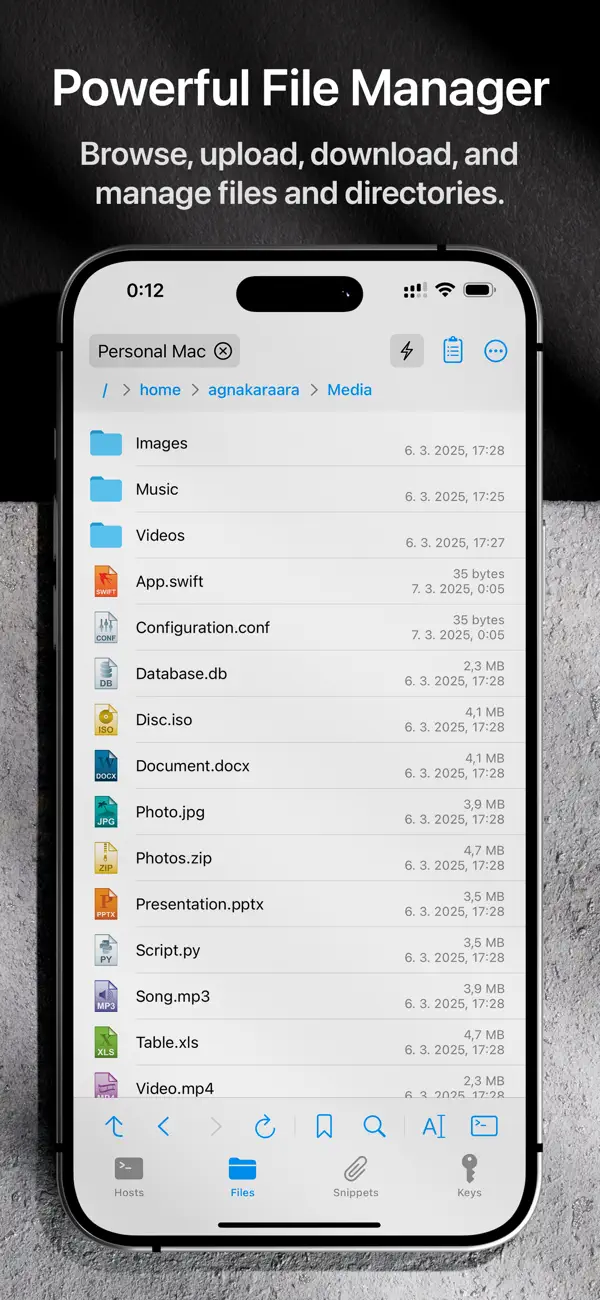Termix: SSH Client & Terminal screenshot 4