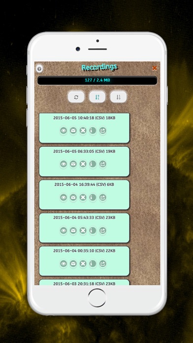 Tesla - Metal detector and Magnetic field recorder screenshot 4