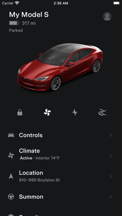 Tesla screenshot 5