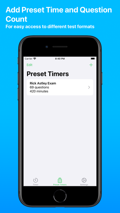 Test Timer - Monitor Your Time screenshot 3