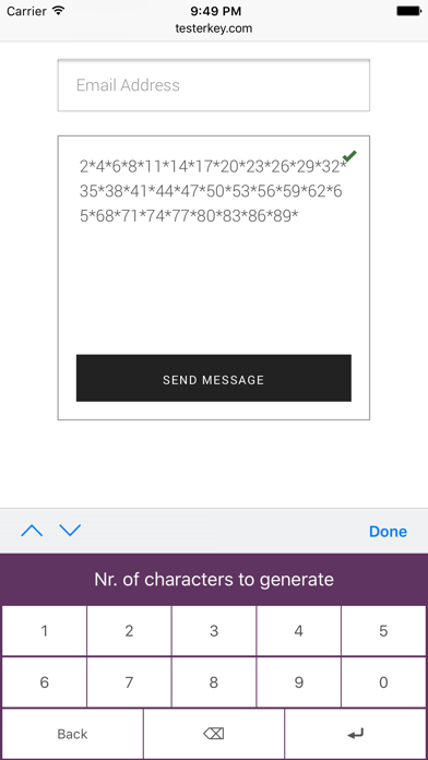 TesterKey - iOS testing tool screenshot 3