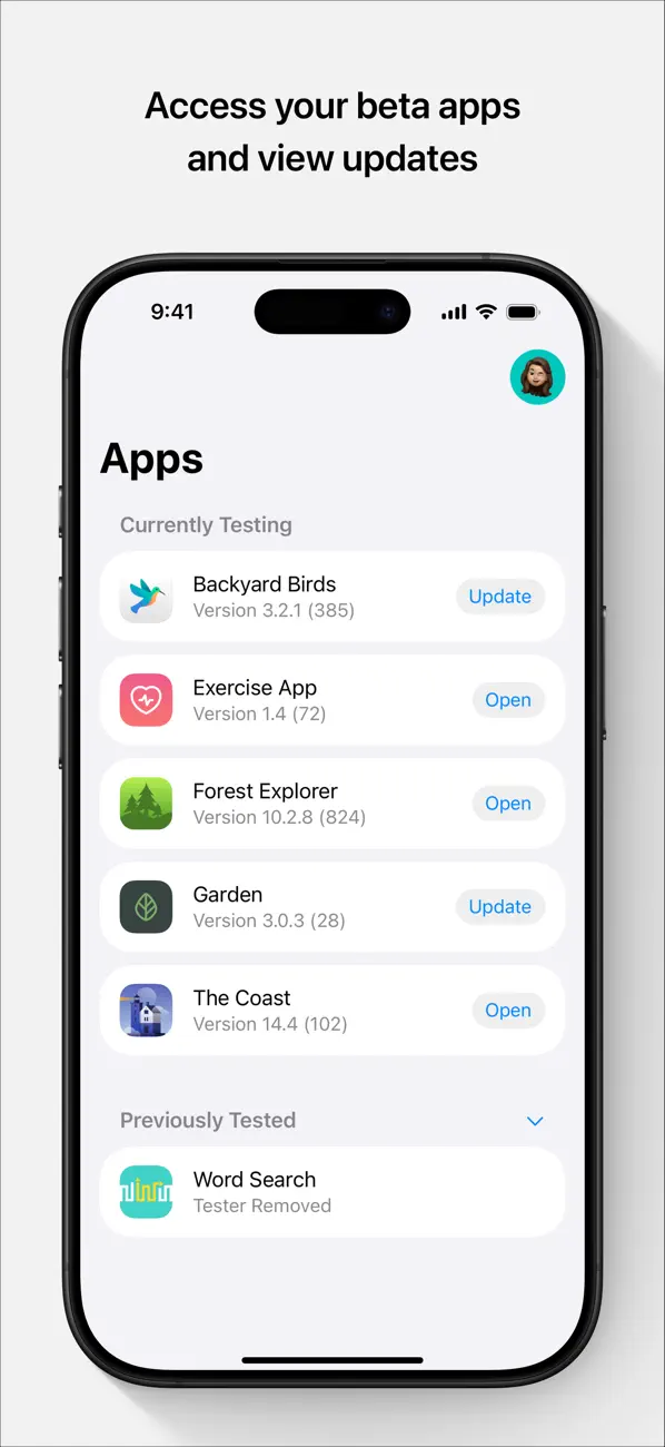 TestFlight screenshot 5