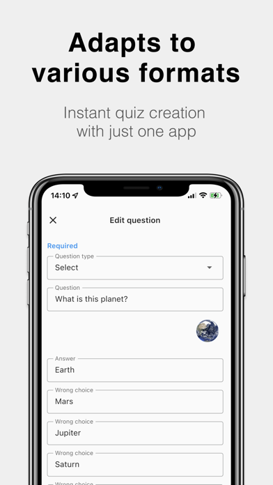 TestMaker: make your own quiz screenshot 3