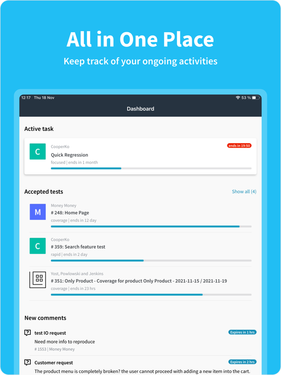 testNow - Crowdtesting screenshot 8