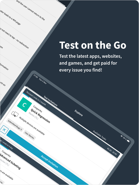testNow - Crowdtesting screenshot 9