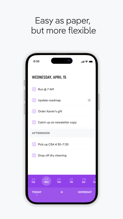 TeuxDeux Daily Checklist To Do screenshot 6