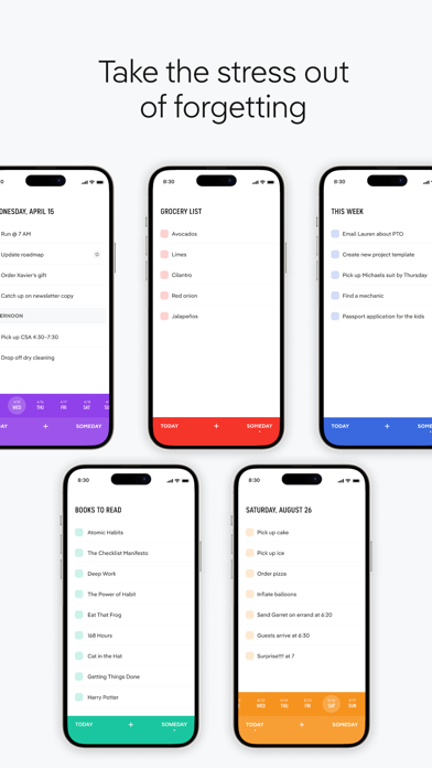 TeuxDeux Daily Checklist To Do screenshot 1