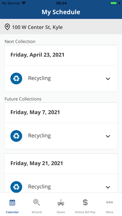 Texas Disposal Waste Wizard screenshot 3