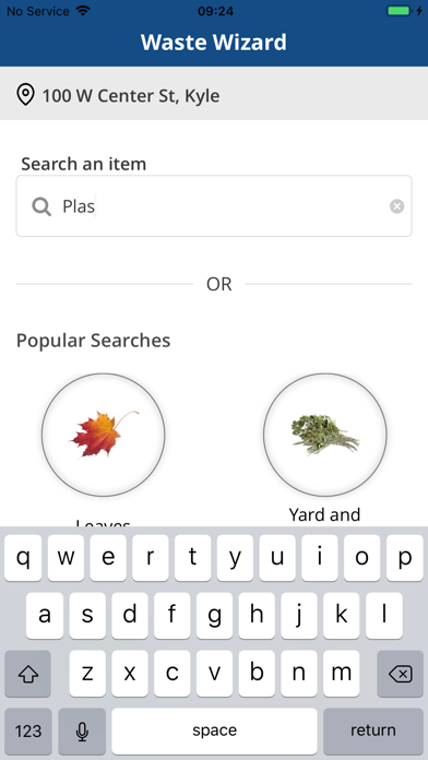 Texas Disposal Waste Wizard screenshot 2